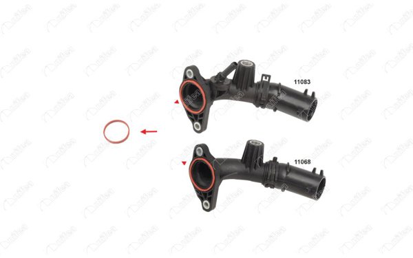 NIFEA 11081 *5 | EGR Borusu Contası Clio V 19 > Kadjar 18 > Megane IV 16 > Kangoo II 19 > A-Serisi W177 18 > B-Serisi W24 | 5 Adet