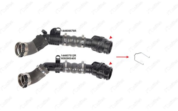 NIFEA 11089 *10 | Turbo Hortumu Plastik Boru Hariç 4 Kat Polyester Kullanılmıstır Dacia Dokker Duster Lodgy Logan Merc | 10 Adet