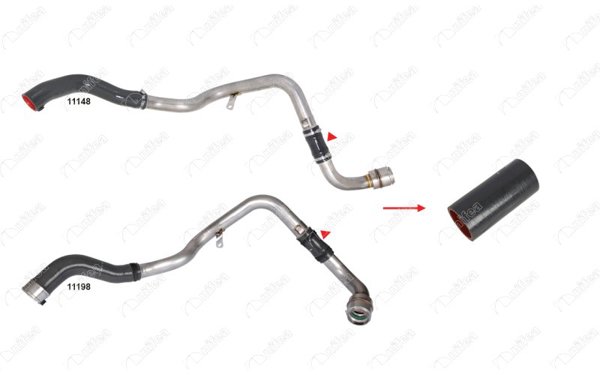 NIFEA 11149 | Turbo Hortumu Renault Logan 1,5 DCI K9K
