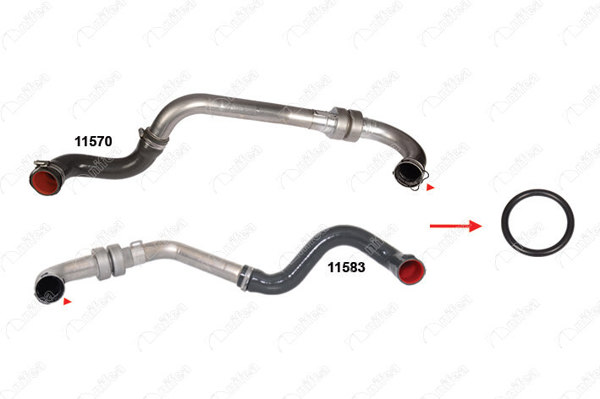 NIFEA 11489 | Turbo Borusu Contası Megane II-Scenic II 1.5 DCI K9k