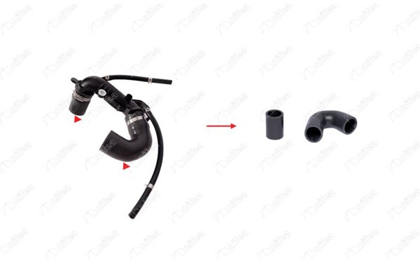NIFEA 11758 | Turbo Borusu Hortumu 3 Kat Polyester Kullanılmıstır Renault Kangoo II 1.5 DCI Renault Clio II / Clio