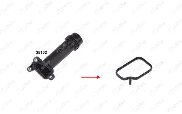 NIFEA 35153 *10 | Su Borusu Contası BMW X1 X3 X4 X5 X6 Mini R55 R56 R57 R58 R59 R60 R61 | 10 Adet