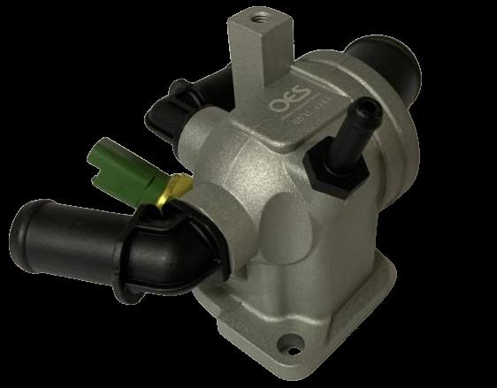 OES T102.03 | Termostat (88°) Corsa D Astra H Z13dth Z13dtj Doblo Fiorino Idea Linea Grande Punto Strada 1,3 JTD Mu