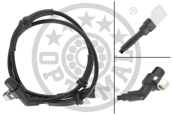 OPTIMAL 06-S025 | ABS Sensörü Sağ-Sol Ford Fiesta 96 > Uzunluk: 865mm