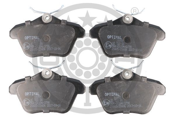 OPTIMAL BP10055 | Fren Balatası Arka (89mm) T.Spark 00 -