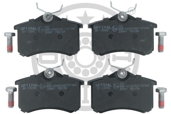 OPTIMAL BP10066 | Fren Balatası Arka (87 mm) Volkswagen Passat Peugeot P307