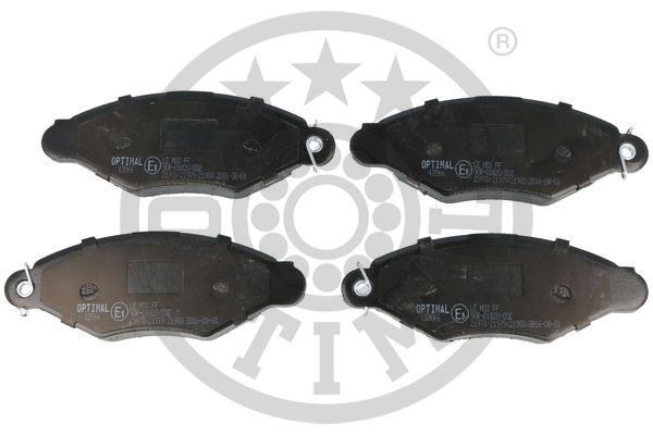 OPTIMAL BP12066 | On Balata Renault Kangoo 1.9D (97-03) Kangoo 1.5 DCI (01-10)