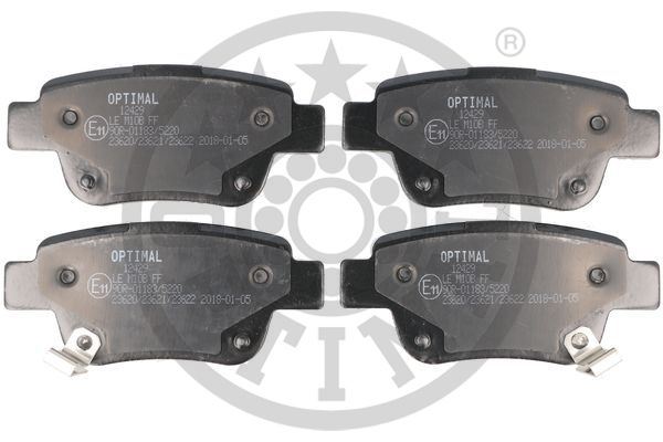 OPTIMAL BP12429 | Fren Balatası Arka (101mm) Corolla Verso 03 -
