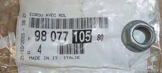 MOPAR (PSA) 9807710580 | Gen Taban Somun