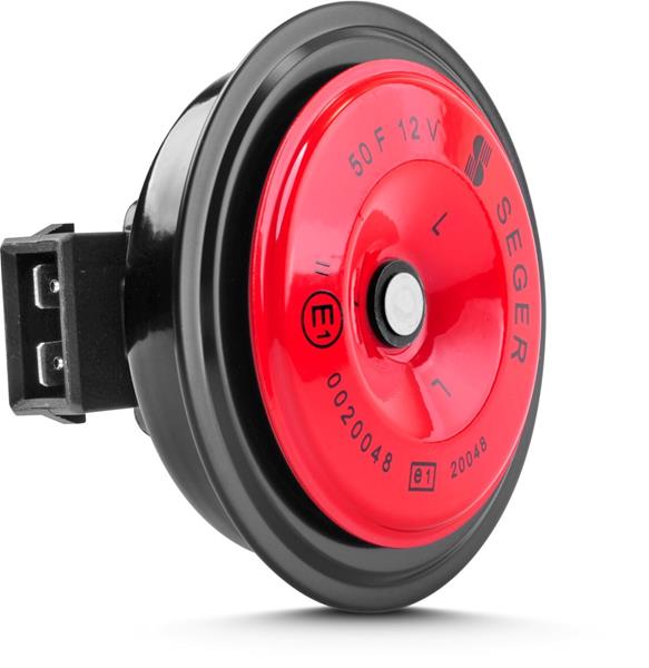 SEGER 50FK1200010 | 12V Disk Korna Didit Kalın Ses Eski Tip VW Audi Soket | 1 Adet