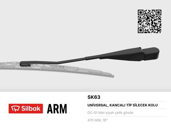 SİLBAK SK63 | Silecek Kolu 510mm Nissan Yeni Kasa