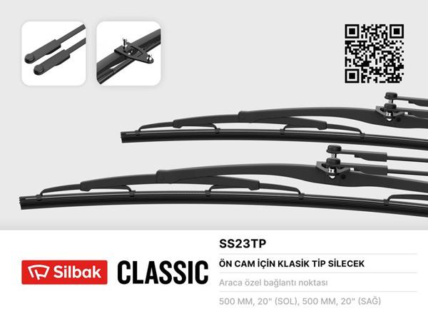 SİLBAK SS23TP | Silecek Süpürgesi 510mm Fiat M23, Iveco Mıdıbus, Mercedes O302