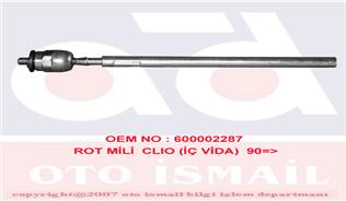 SİSMAK 120812 | Rot Mili Ic Vıda Clio 90- | 2 Adet