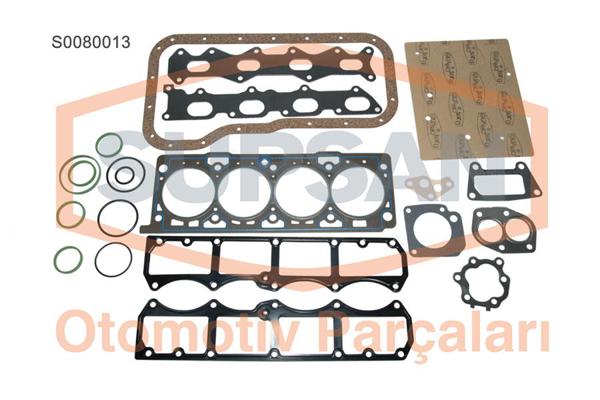 SUPSAN S0080013 | Motor Takım Contası Keçesiz Silindir Kapak Contalı (Fiat: Palio Bravo Marea 1.6 16V)
