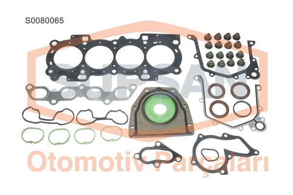 SUPSAN S0080065 | Tam Takım Conta Keçeli Subap Lastikli Skc Lı (Ford: Focus 1.6L 16V / Mazda: 2)