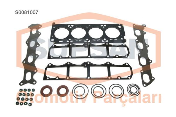 SUPSAN S0081007 | Conta Üst Takım Keçeli Doblo Palio 1.6 16V