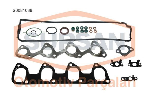 SUPSAN S0081038 | Üst Takım Contası (Keçeli) Silindir Kapaksız (Ford: Connect 1.8D)