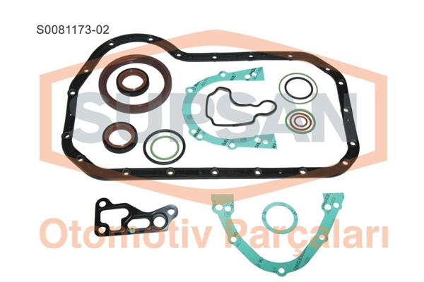SUPSAN S0081173.02 | Alt Takım Contası Keçeli Silindir Kapaklı (VW: Polo 1.6 (Aft) Passat 2,0İ (Aek-Ady))
