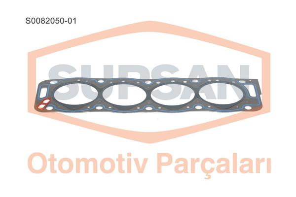 SUPSAN S0082050.01 | Silindir Kapak Contası Saclı Klıngrıt 1 Centık (Peugeot: Partner 1.9D Xud9te / Tf)