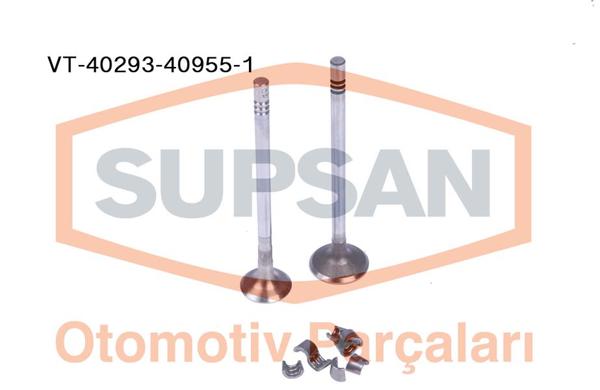 SUPSAN 40293-40955-1 | Subap Takımı (16 Subap) Transit I4u 2,4L Ara Model 450 Ford: Transit I4u 2,4L Ara Model 450