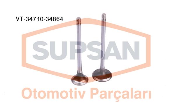 SUPSAN 34710-34864 | Subap Takım Fiat Scudo 2.0 16V Multijet 120Hp Peugeot 307 407 Expert III Jumpy III C5 II
