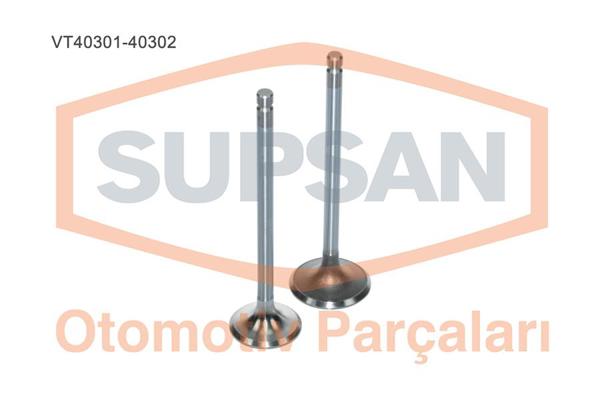 SUPSAN 40301-40302 | Vt-/ Hyundai H100 Y.M 95-05 Takım Subap 136 By Hyundai H100 97-05