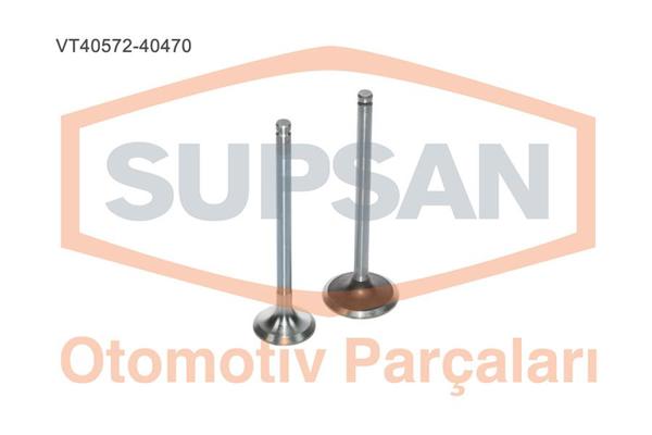 SUPSAN TV-40572-40470 | Subap Takımı Emme/Egsoz P206 P306 P405 P106 Tu3jp 1.6 8V Ölçü: In 4 / Ex 4