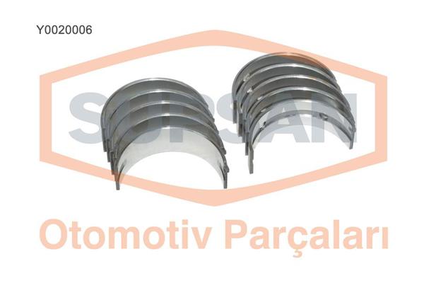 SUPSAN Y0020006 | Ana Yatak Std (Fiat: Albea Doblo 1.3 JTD Opel: Astra Cors 1.3 CDTI 16V)