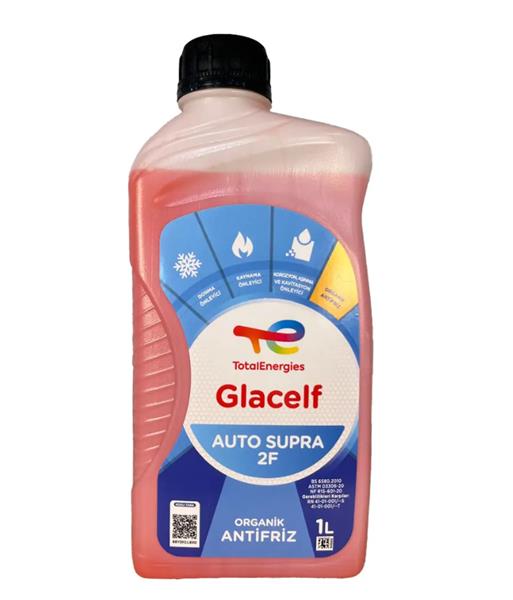 TOTAL 233370 *12 | Antıfrız Kırmızı Glacelf Auto Supra 2F 12B 1 Litre | 12 Adet