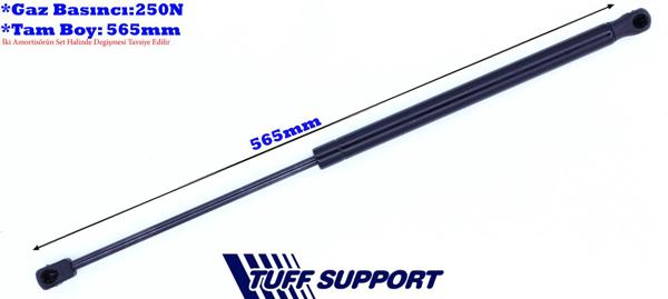 TUFFSUPPORT 611668 | Motor Kaput Amortisörü 12 > Grand Cherokee.IV Gazlı