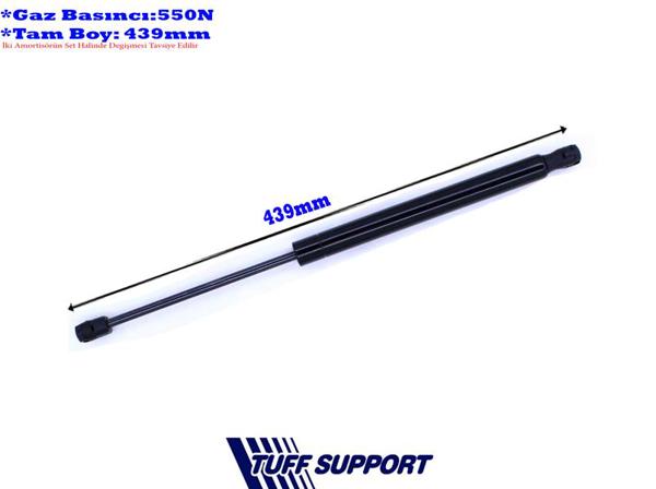 TUFFSUPPORT 613199 | Bagaj Amortisörü 09-13 Golf.VI Gazlı