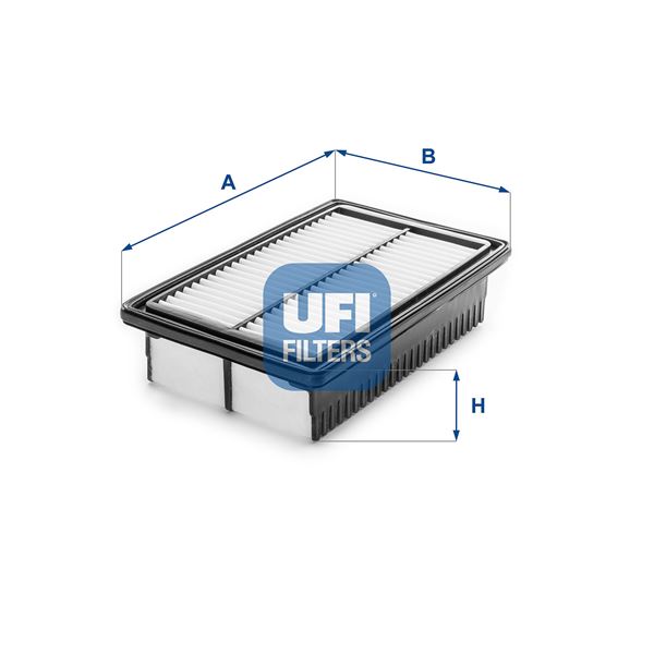 UFI 30A2100 | Hava Filtresi Hyundai Bayon 1.0L 1.4L G3le G4lc 21-> / i20 1.2L 1.4L G4la G4lc D4fc 15->