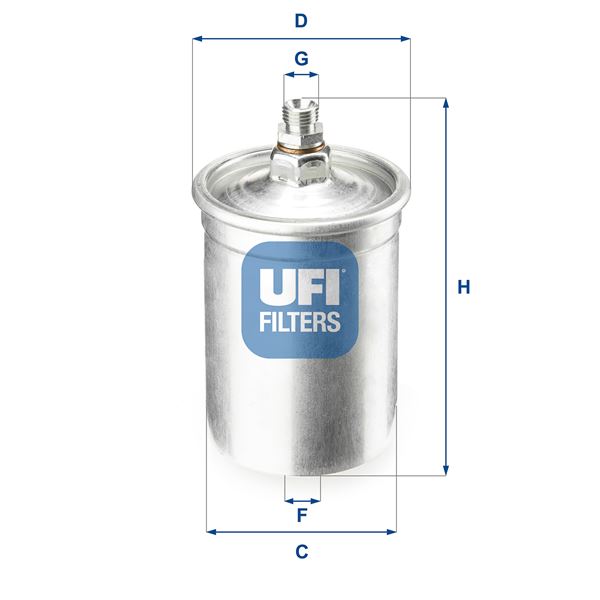 UFI 3150500 | Yakıt Filtresi Mercedes M102 M103 M104 W201 W124 W140 C140 R129