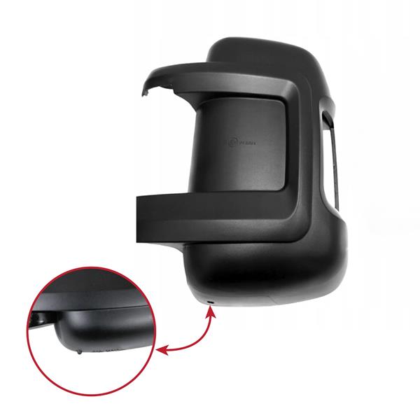 WPI PB8044 | Dikiz Ayna Kapağı Sensör Delikli Sol Ducato III Boxer III Jumper III 06 >