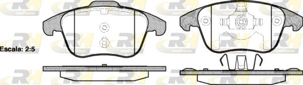 ROADHOUSE 21249.00 | Fren Balatası C4 B7 11 09 -
