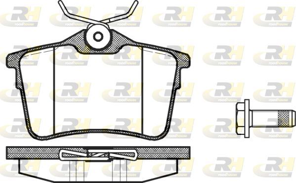 ROADHOUSE 21382.00 | Fren Balatası Berlingo 04 08 -
