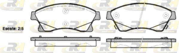 ROADHOUSE 21431.12 | Fren Balatası Aveo T300 03 11 -