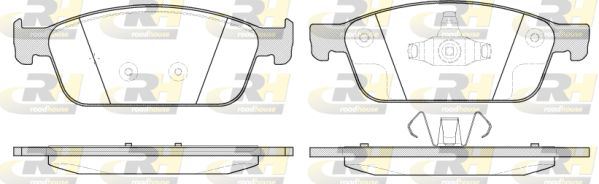 ROADHOUSE 21510.10 | Fren Balatası Focus III Sedan Tourier 04 11 -