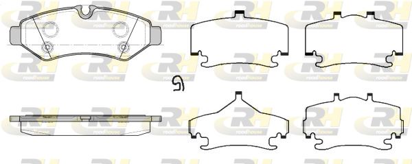 ROADHOUSE 21867.00 | Fren Balatası Arka Mercedes Sprinter 907 314Cdı 2018 /