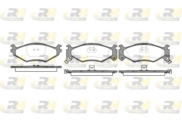 ROADHOUSE 2483.02 | Fren Balatası Gs Daytona Shelby Coupe 10 87-10 92