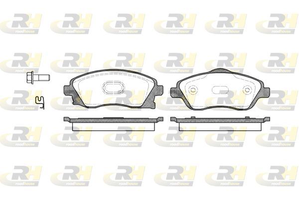 ROADHOUSE 2774.12 | Fren Balatası Ön Corsa C 01 > 11 00 > . 00 > Meriva A 03 > Tigra B 04 >