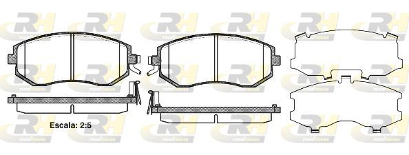 ROADHOUSE 2951.04 | Fren Balatası Brz 06 12 -