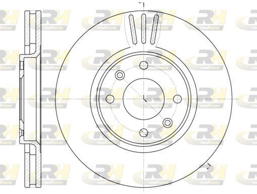 ROADHOUSE 6604.10 | Fren Diski Berlingo 04 08 -