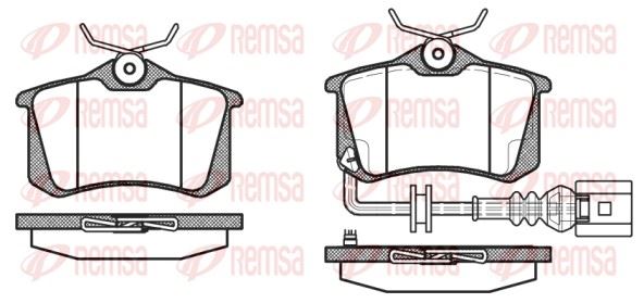 REMSA 0263.41 | Fren Balatası