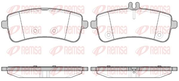 REMSA 1594.00 | Fren Balatası