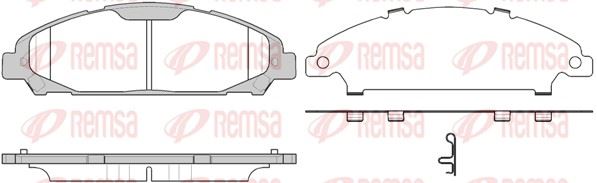 REMSA 1620.00 | Fren Balatası