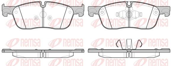 REMSA 1633.00 | Fren Balatası