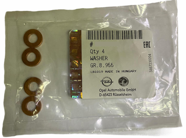 MOPAR (PSA) 55590468 | Enjektör Pulu Insignia A B16dt (2080106) | 4 Adet