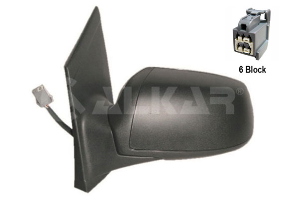 ALKAR 6121400 | Dış Dikiz Aynası Sol Elektrikli Isıtmalı 5 Pin Ford Focus II 2004-2008 -