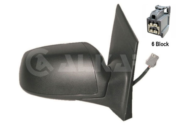 ALKAR 6122400 | Dış Dikiz Aynası Sağ Elektrikli Isıtmalı 5 Pin Ford Focus II 2004-2008